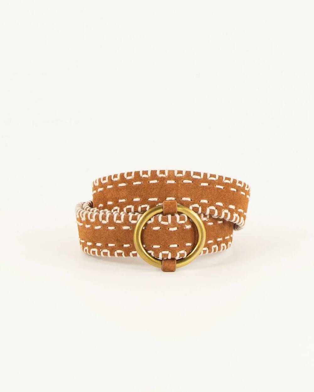 NEW SESSUN women's dity belt in amber